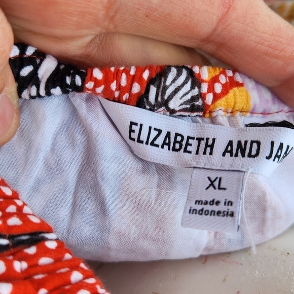 elizabeth and james‎ Uptown Casual Day Glow Marika Garden Shift Dress S - Picture 5 of 5